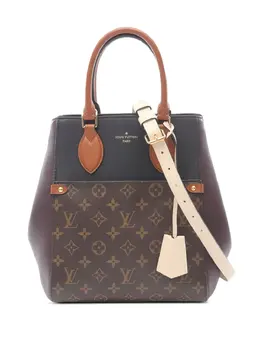 Louis Vuitton Pre-Owned: Чёрная сумка-шоппер 