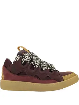 Lanvin: Красные кроссовки  Curb