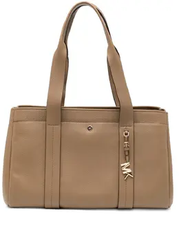Michael Kors: Коричневая сумка-шоппер 