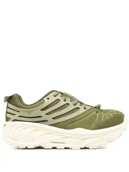 HOKA: Зелёные кроссовки 
