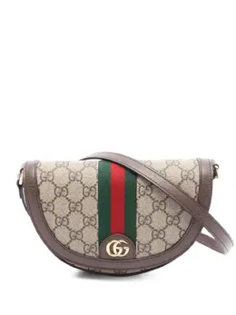 Gucci Pre-Owned: Коричневая сумка через плечо 