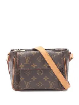 Louis Vuitton Pre-Owned: Коричневая сумка через плечо 