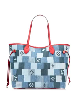 Louis Vuitton Pre-Owned: Голубая сумка-шоппер 