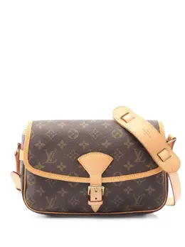 Louis Vuitton Pre-Owned: Коричневая сумка через плечо 
