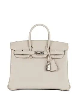 Hermès Pre-Owned: Бежевая сумка-шоппер 