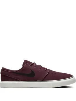Nike: Тёмные кроссовки  Zoom Janoski