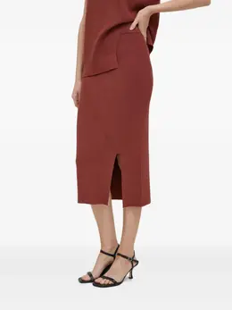 DKNY: Юбка с разрезом 