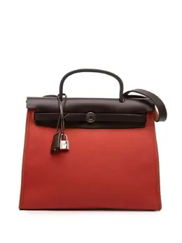 Hermès Pre-Owned: Оранжевая сумка 