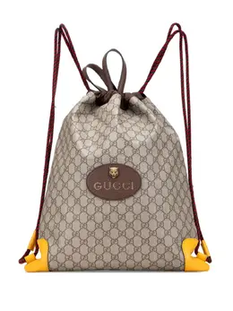 Gucci Pre-Owned: Коричневый рюкзак 