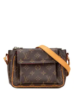 Louis Vuitton Pre-Owned: Коричневая сумка через плечо 