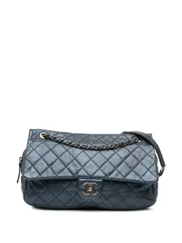 CHANEL Pre-Owned: Голубая сумка 