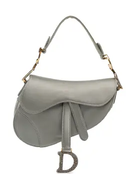 Christian Dior Pre-Owned: Серая сумка 