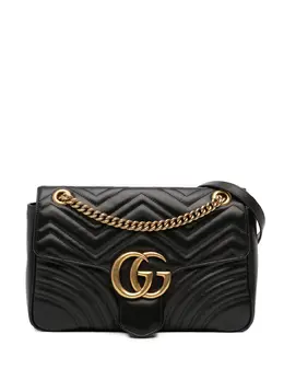 Gucci Pre-Owned: Чёрная сумка 