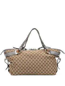 Gucci Pre-Owned: Коричневая сумка-шоппер 