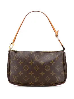 Louis Vuitton Pre-Owned: Коричневая сумка 