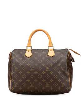 Louis Vuitton Pre-Owned: Коричневая сумка 