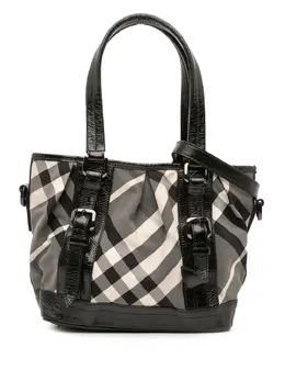 Burberry Pre-Owned: Серая сумка 
