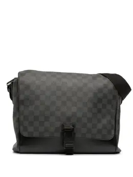 Louis Vuitton Pre-Owned: Чёрная сумка через плечо 