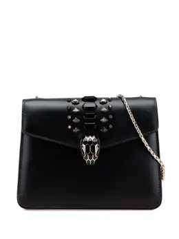 Bvlgari Pre-Owned: Чёрная сумка через плечо 