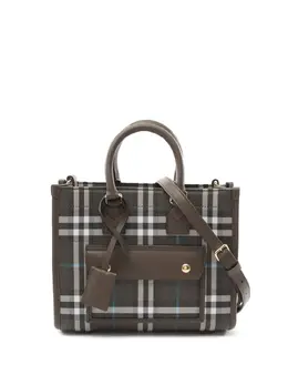 Burberry Pre-Owned: Зелёная сумка-шоппер 