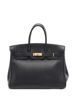 Hermès Pre-Owned: Чёрная сумка 