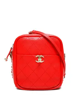 CHANEL Pre-Owned: Красная сумка 