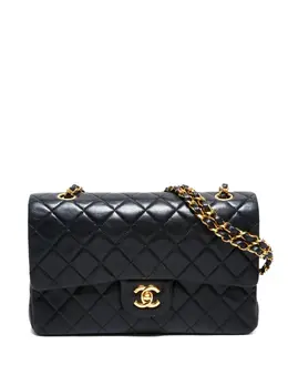CHANEL Pre-Owned: Чёрная сумка 