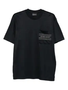 Emporio Armani: Чёрная футболка 