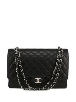 CHANEL Pre-Owned: Чёрная сумка 
