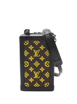 Louis Vuitton Pre-Owned: Коричневая сумка через плечо 