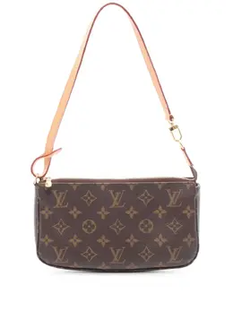 Louis Vuitton Pre-Owned: Коричневая сумка 