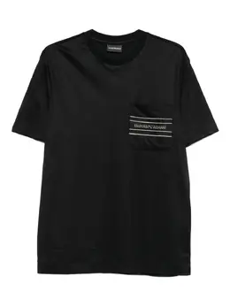 Emporio Armani: Чёрная футболка 