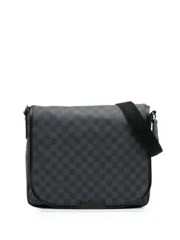 Louis Vuitton Pre-Owned: Чёрная сумка через плечо 