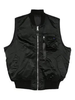 Alpha Industries: Чёрный жилет 