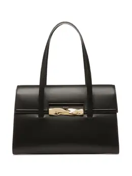 Bally: Чёрная сумка 