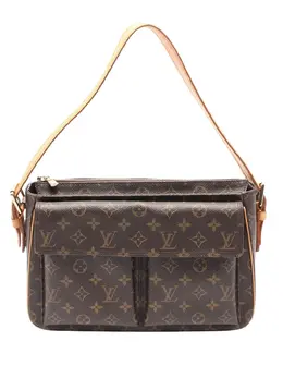 Louis Vuitton Pre-Owned: Коричневая сумка 
