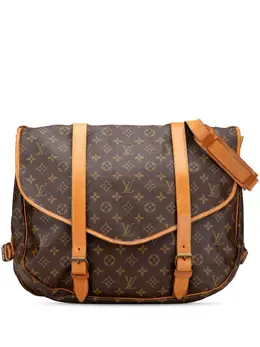 Louis Vuitton Pre-Owned: Коричневая дорожная сумка 