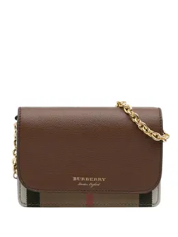 Burberry Pre-Owned: Коричневый кошелёк 