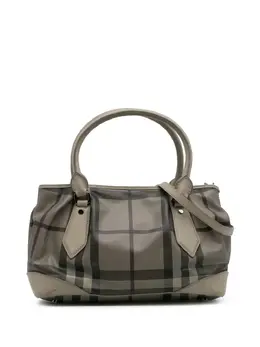 Burberry Pre-Owned: Коричневая сумка 