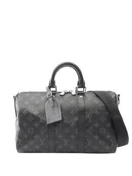 Louis Vuitton Pre-Owned: Чёрная сумка 