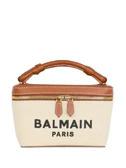 Balmain: Бежевая сумка  B-Army