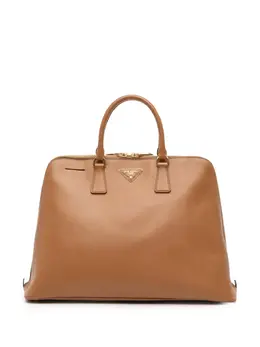 Prada Pre-Owned: Коричневая сумка 