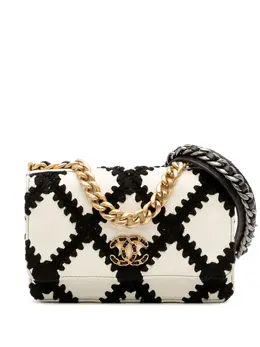 CHANEL Pre-Owned: Белый кошелёк 