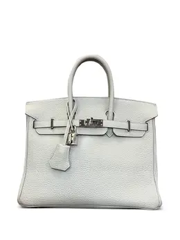 Hermès Pre-Owned: Серебристая сумка 