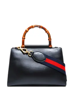 Gucci Pre-Owned: Чёрная сумка-шоппер 