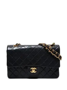 CHANEL Pre-Owned: Чёрная сумка 