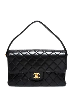 CHANEL Pre-Owned: Чёрная сумка 