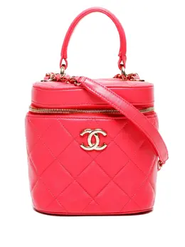 CHANEL Pre-Owned: Розовая сумка 