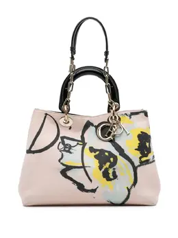 Christian Dior Pre-Owned: Сумка с растительным принтом 
