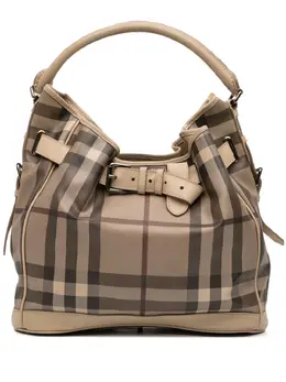 Burberry Pre-Owned: Коричневая сумка 